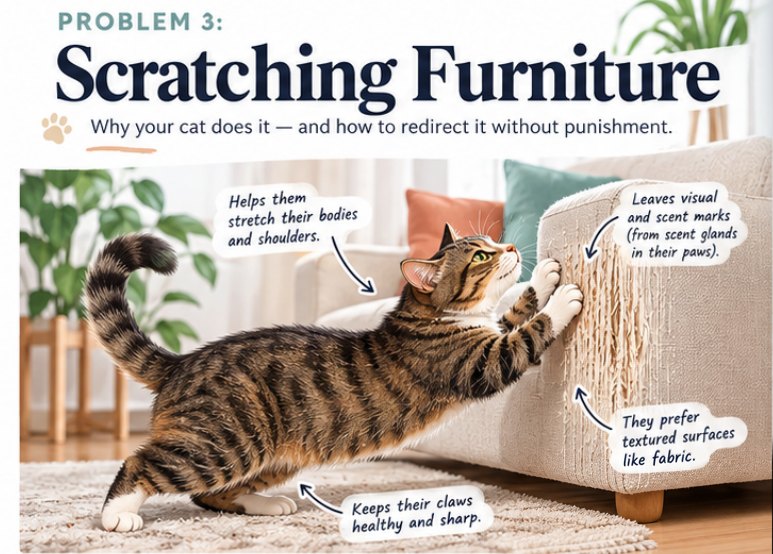 Inside the guide — Problem 3 · Scratching Furniture